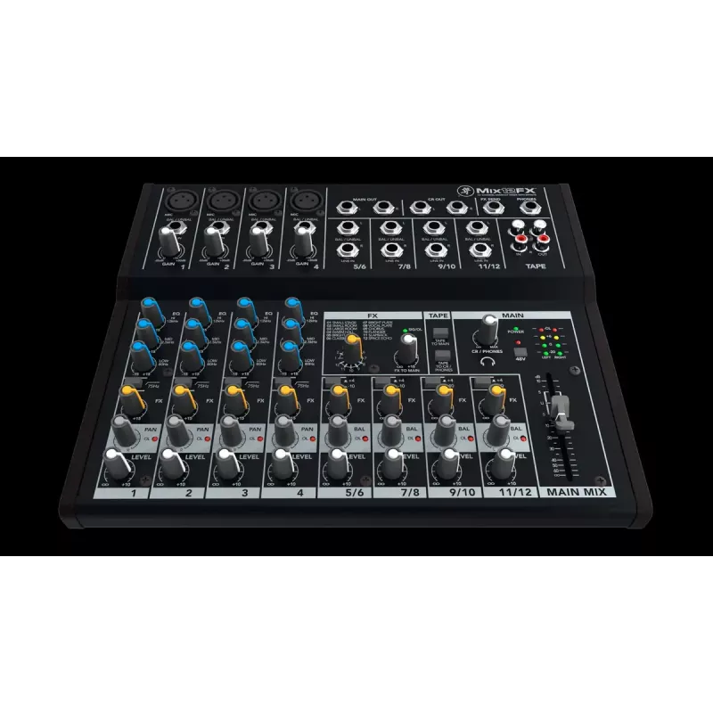Mackie Mix12FX 12 kanalit 20–30000 Hz Must