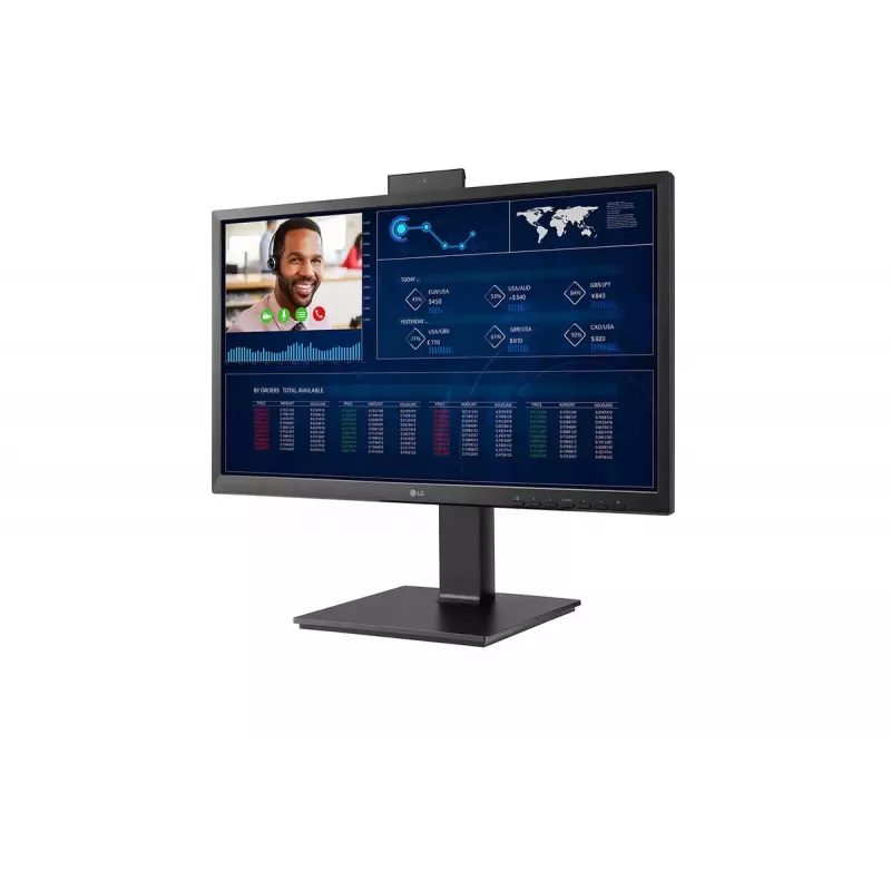 All-in-One arvuti LG 24CQ651W-BP Intel Pentium N6005 8GB RAM 256GB SSD Intel UHD Graphics Windows 10 IoT