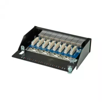 Seinale kinnitatav patch-paneel ROLINE Cat.5e 8 porti STP must