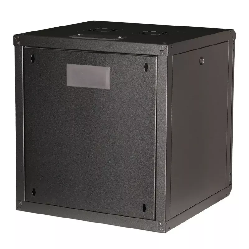 Seinale paigaldatav kapp ROLINE Pro 12U 19-tolline, 600x600 mm, must, IP20, võtmelukk