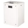 Seinale kinnitatav 19-tolline riiulikapp ROLINE Pro 16U 600x450 mm, hall, võtmelukk, IP20