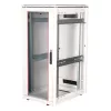 ROLINE 19-tolline võrgukapp Pro 26U, 600x800 mm LxS, klaasuks, hall, IP20, 600 kg kandevõime