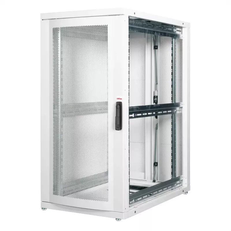 19-tolline eraldiseisev serveririiul ROLINE Pro 26U, 600x1000 mm LxS, 1000 kg kandevõime, IP20, hall