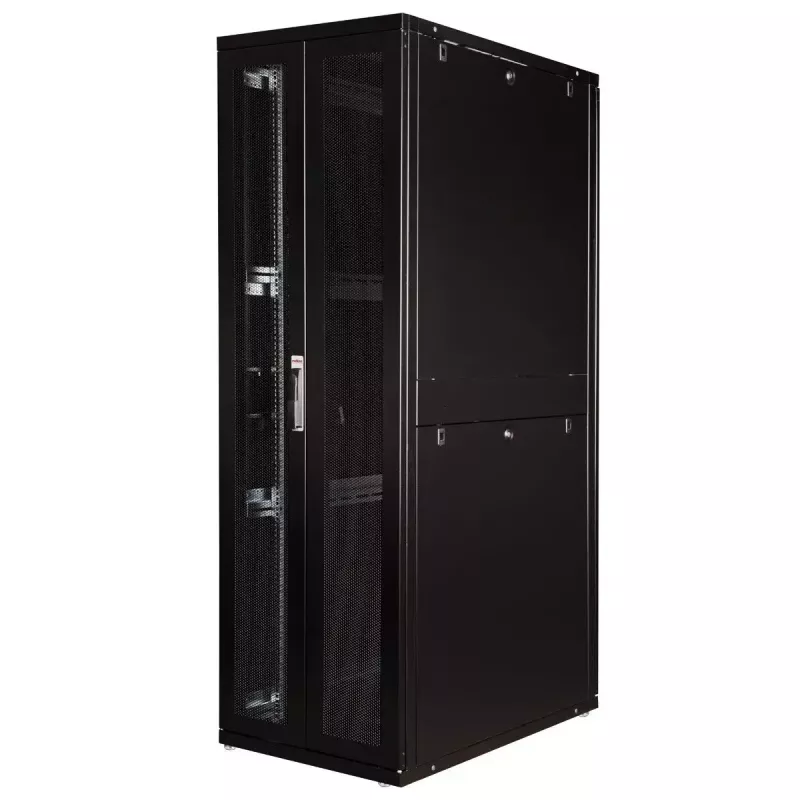 Eraldiseisev rack ROLINE 19-tolline serveririiul Pro 42U 600x1000 must