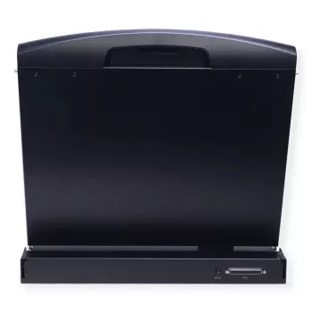 Rack-konsool VALUE 26.99.0131 19 tolli (48,3 cm) 1366x768 250 cd/m² Saksa klaviatuur Must 1U