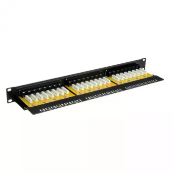 Patch Panel VALUE Cat.6/Class E 24 Ports UTP must