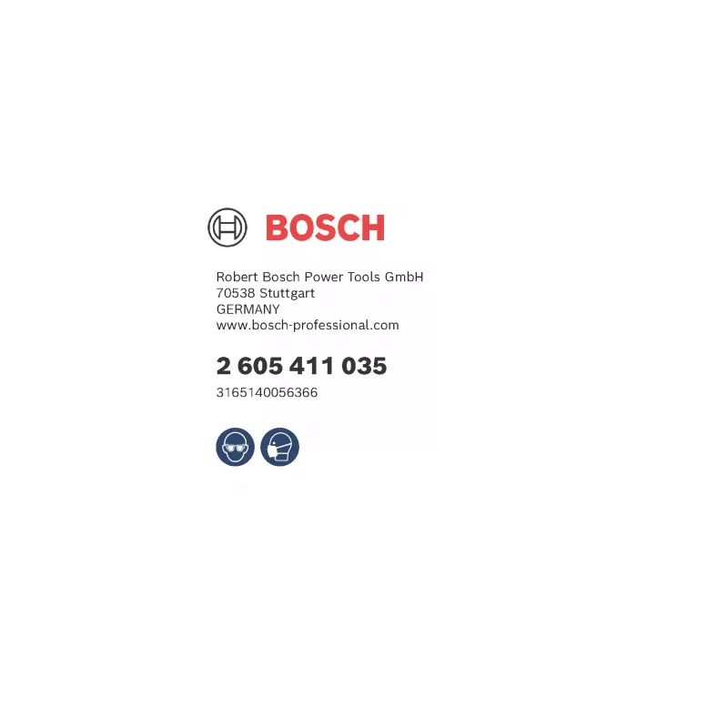Bosch 2 605 411 035 tööriistakohver Hall