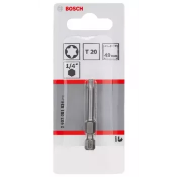 Kruvikeeramisotsak Bosch 2607001636 T20 eriti kõva 49 mm