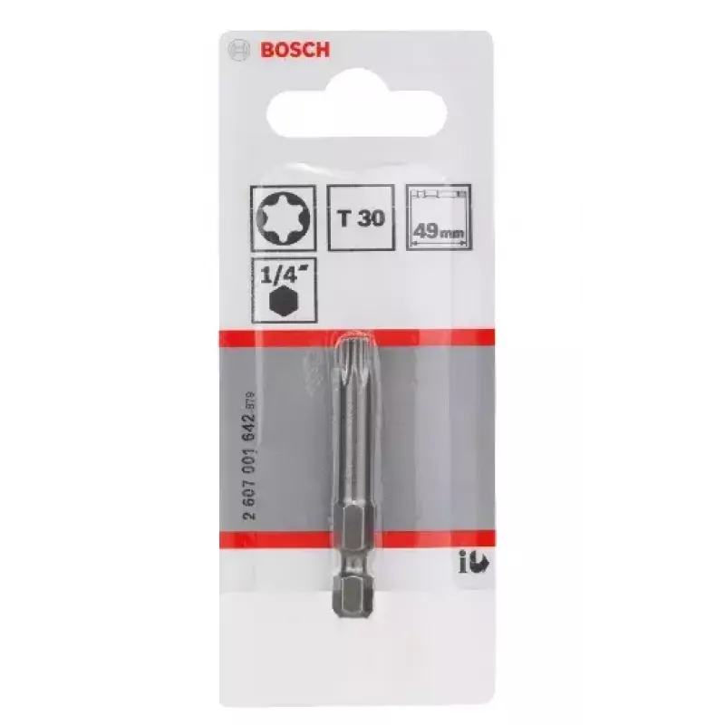 Kruvikeeramisotsik Bosch 2607001642 T30 eriti kõva 49mm