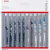 Bosch 2 607 011 170 pusle/tikksae/käävsaetera Pusletera 10 tk
