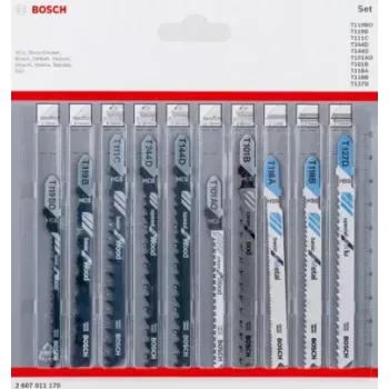 Bosch 2 607 011 170 pusle/tikksae/käävsaetera Pusletera 10 tk
