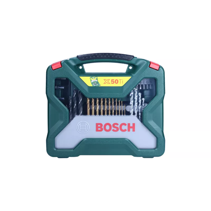 Bosch 50-osaline X-Line titaanist tarvikute komplekt