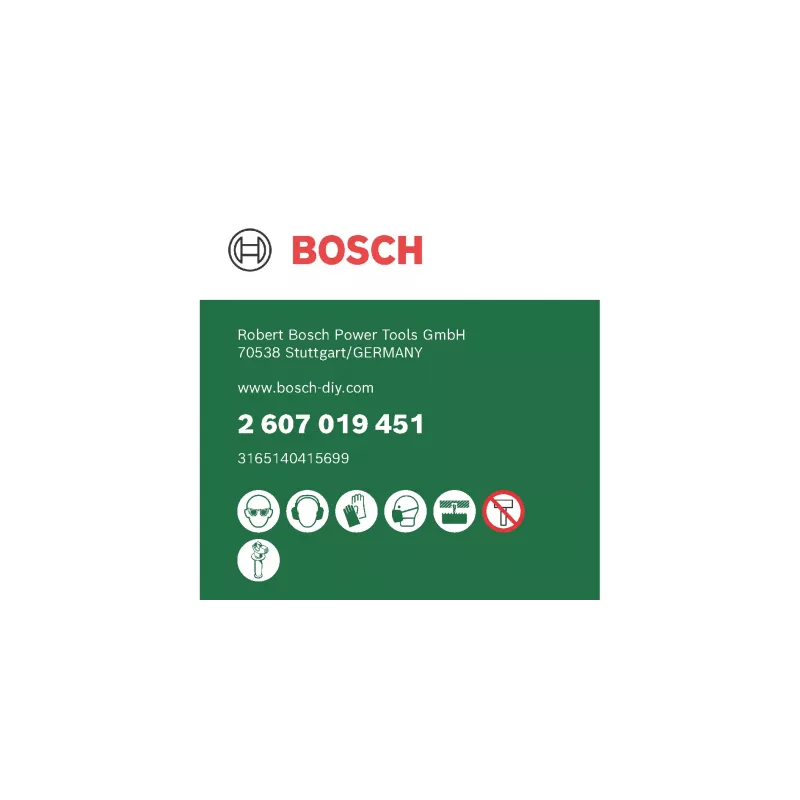 Bosch 2 607 019 451 puurauk saag 5 tk