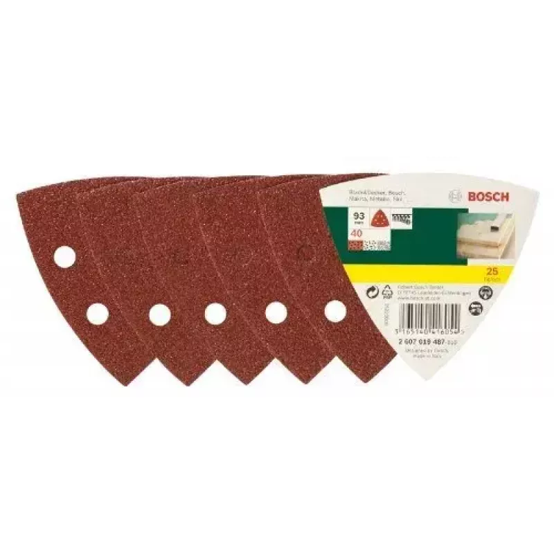 Bosch 2 607 019 487 lihvimisseadme lisatarvik 25 tk