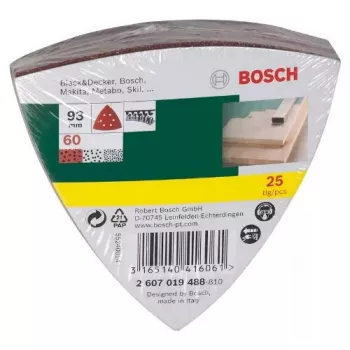 Bosch 2 607 019 488 lihvimistarvikute komplekt 25 tk