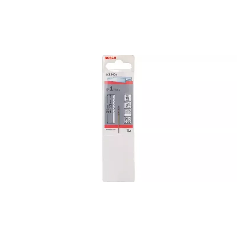 Keerdtrellikomplekt Bosch HSS Cobalt 2608585885 5-osaline