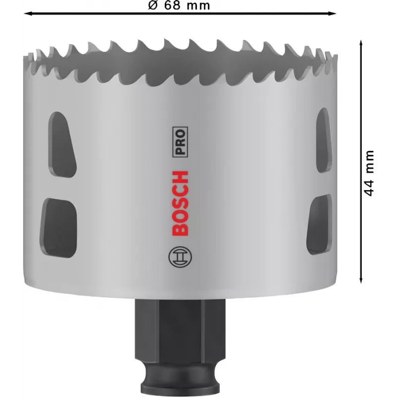 Bosch PRO 68 mm aukude saag Progressor PC Plus – mudel 2608594398 metallile ja puidule