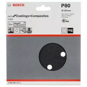 Lihvimisleht Bosch F355 5 tk