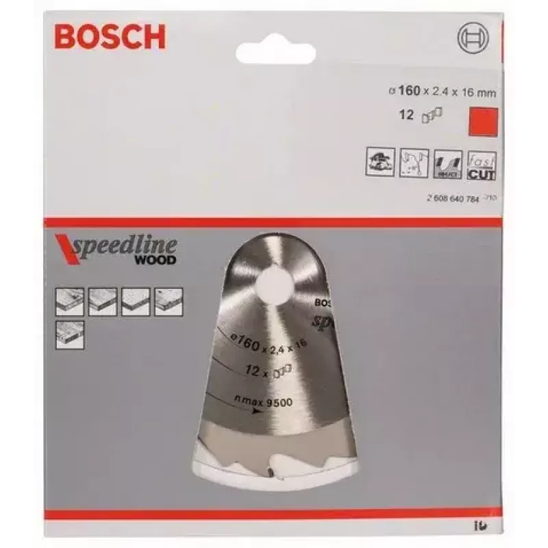 Bosch 2 608 640 784 ketassaeketas 16 cm puidule