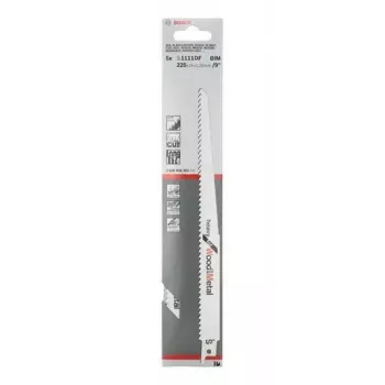 Tikksaeleht Bosch S 1111 DF Bimetal 22,5 cm 4,3 mm hambavahe