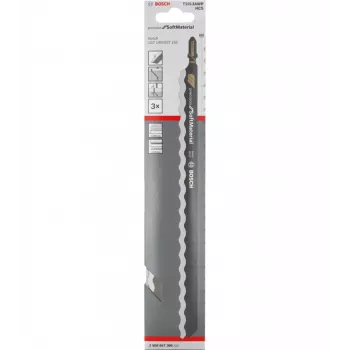 Bosch 2608667396 Tikksaeleht Kõrge süsinikusisaldusega teras (HCS) 3 tk