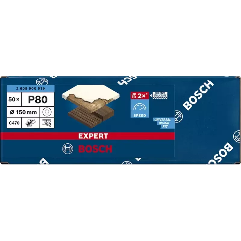 Lihvimiskettad Bosch Expert C470 50 tk 2608900919