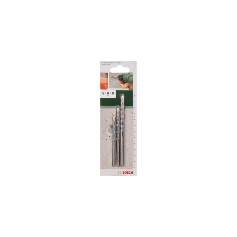 Bosch 2 609 255 416 puuriotsak 3 tk
