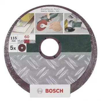 Lihvketas Bosch 2609256252, ava läbimõõt 2,2 cm, 5 tk pakendis