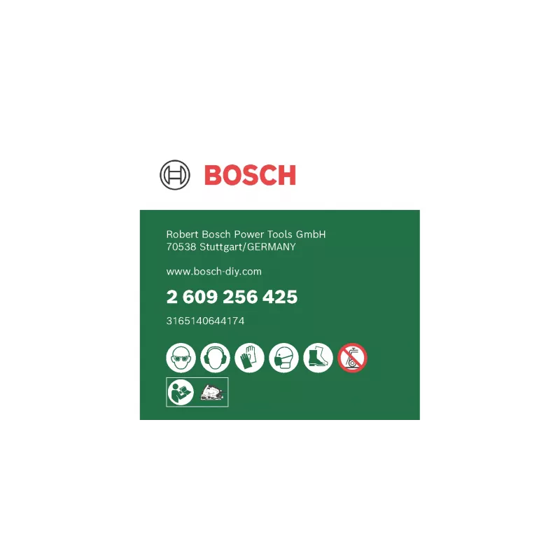 Bosch 2 609 256 425 ketassaagileht 6,5 cm 1 tk