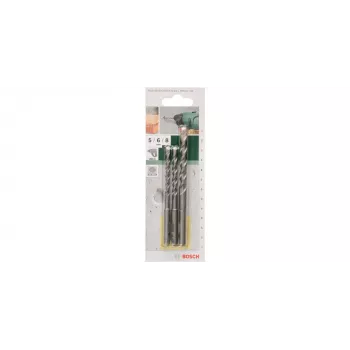 Bosch 3-osaline betoonipuuride komplekt SDS-Quick