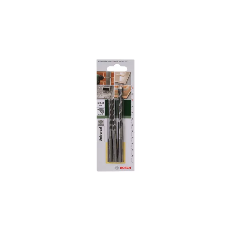 Bosch SDS-Quick mitmeotstarbeline puuriterade komplekt, 3 tk