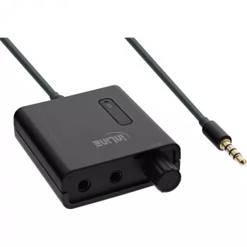 InLine Bass Boosting Dual Output Headpones Amplifier