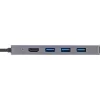 InLine USB 3.2 USB-C Multi Hub (3x USB-A + USB-C) - Kaardilugeja - HDMI - OTG