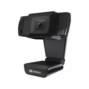 Sandberg USB-veebikaamera 480P Saver, 0,3 MP, 640 × 480 pikslit, 30 kaadrit/s, 640×480@30 kaadrit/s, 480p, Auto