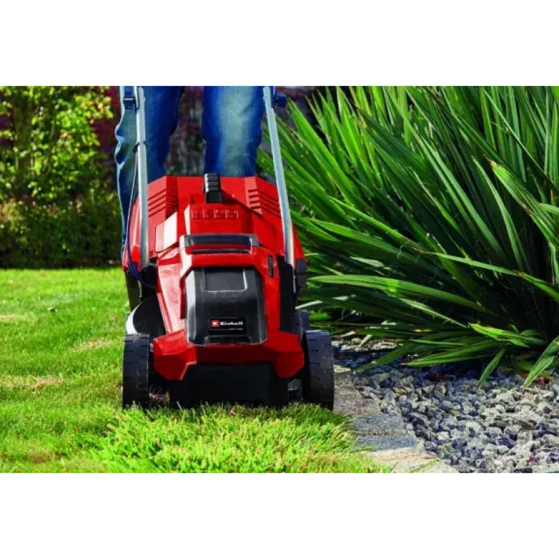 Muru niiduk Einhell GE-CM 18/32 Li-Solo Aku Must Punane