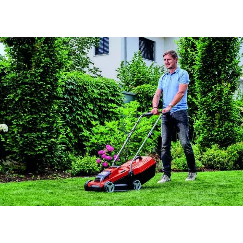 Muru niiduk Einhell GE-CM 18/32 Li-Solo Aku Must Punane