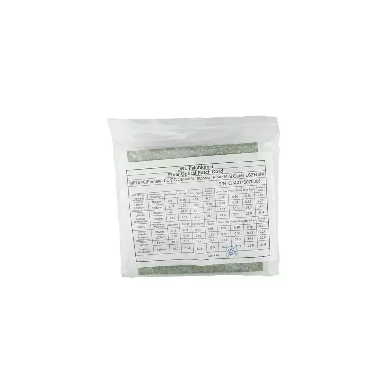 MPO-4xLC Multimode OM4 patch-kaabel BlueOptics Alcatel-Nokia 3HE13896AA-7.5 7.5m LC/APC