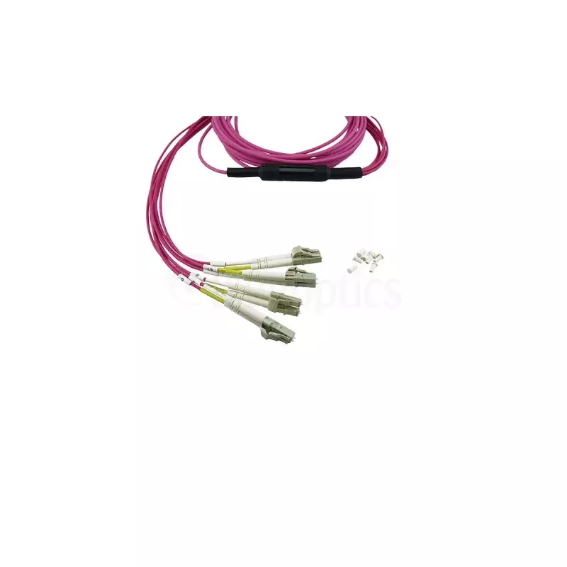 MPO-4xLC Multimode OM4 patch-kaabel BlueOptics Alcatel-Nokia 3HE13896AA-7.5 7.5m LC/APC