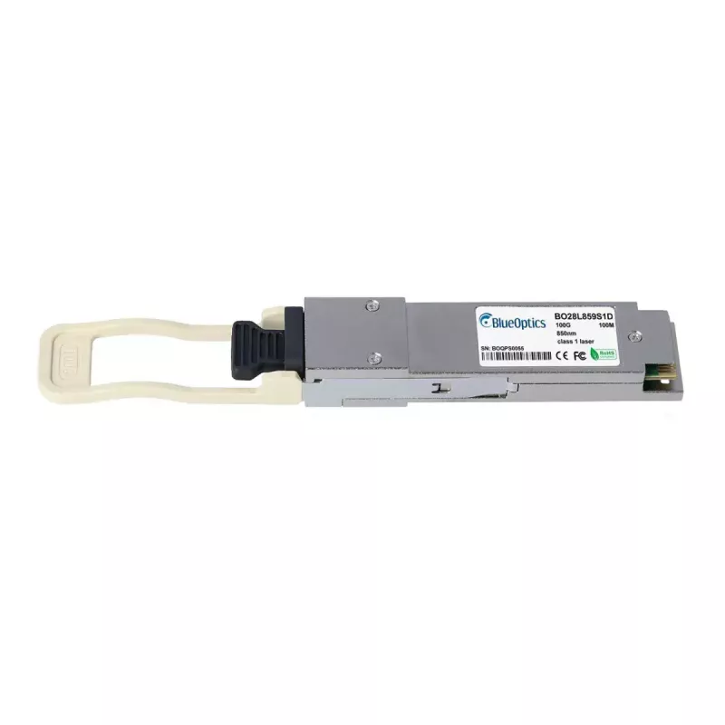 Fiiberoptiline transiiveri moodul BlueOptics 407-BBWQ-BO QSFP28 100000 Mbit/s