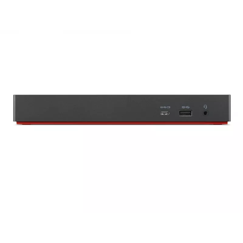 Lenovo 40B00300IT sülearvuti dokk/pordireplikaator Juhtmega Thunderbolt 4 Must, Punane