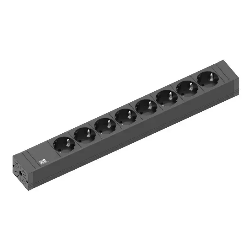 Pikendusjuhe Bachmann CONNECT LINE 2 m 8 vahelduvvoolupesa siseruumidesse must