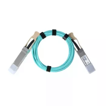 InfiniBand/fiiberoptiline kaabel BlueOptics 470-ABOC-BO QSFP28 AOC 30 m Aqua