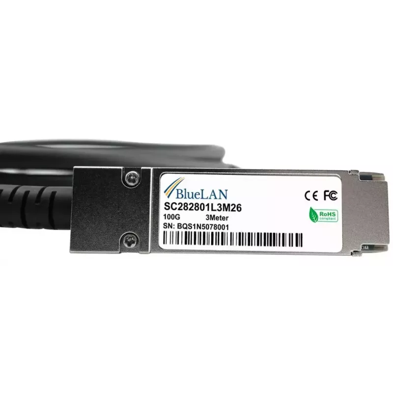 InfiniBand/kiudoptiline kaabel BlueOptics 470-ABPY 1 m QSFP28 Must