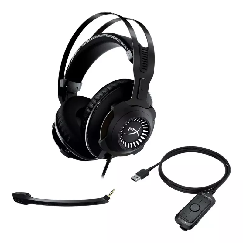 HyperX Cloud Revolver - Mängupeakomplekt + 7.1 (Gunmetal)