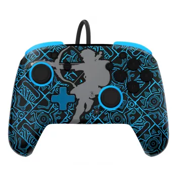PDP Nintendo Switch Sheikah Shoot REMATCH GLOW Controller, mängupult, Nintendo Switch, Nintendo Switch Lite, Nintendo Switch OLED, D-pad, Kodu nupp, Analoog / Digitaalne, Juhtmega, USB