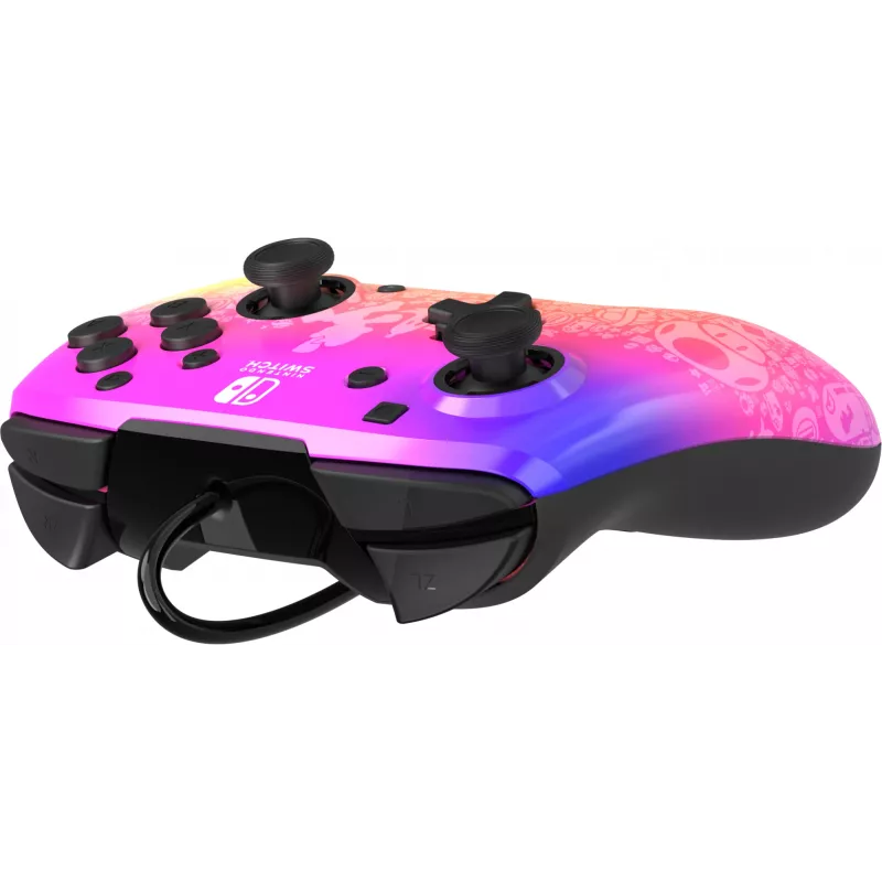 PDP REMATCH juhtmega kontroller: Star Spectrum Nintendo Switchile, Nintendo Switch - OLED-mudelile