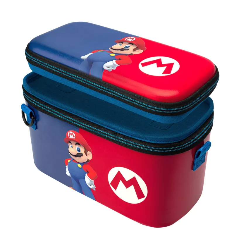 Kõvakohver PDP Overnight Power Pose Mario Nintendo jaoks — Mitmevärviline