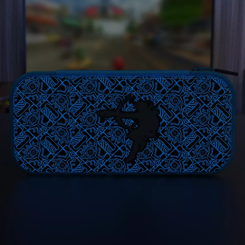 PDP Travel Case GLOW: Sheikah Shoot, Nintendo Switchile, Nintendo Switch Lite'ile, Nintendo Switch – OLED-mudelile