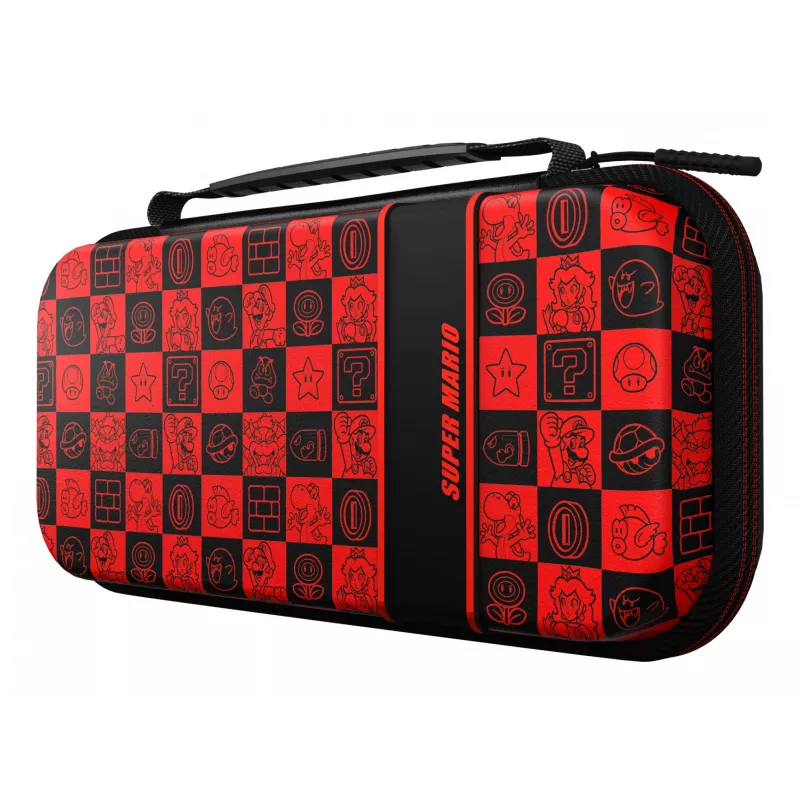 PDP Travel Case Plus GLOW: Super Icon, Nintendo Switchile, Nintendo Switch Lite'ile, Nintendo Switch OLED-mudelile