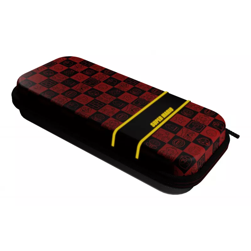 PDP Travel Case Plus GLOW: Super Icon, Nintendo Switchile, Nintendo Switch Lite'ile, Nintendo Switch OLED-mudelile